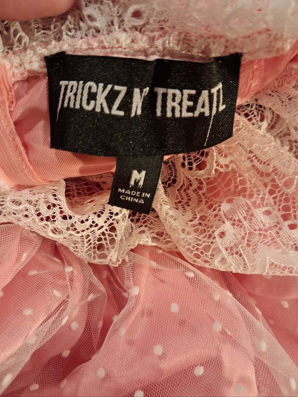 Dollskill Trickz N' Treatz Size M Victorian Heritage Costume Dress - Picture 5 of 6